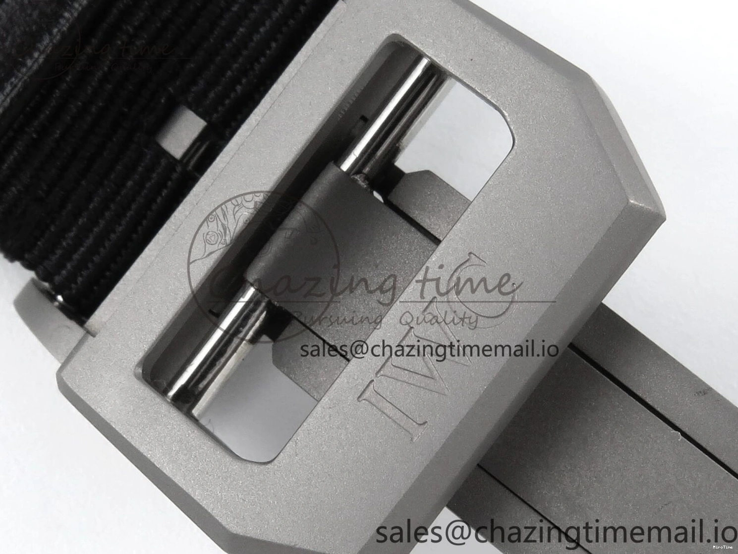 MIROTIME 1229 Durable Pilot Top Gun IW326901 M+F 1:1 Best Edition Black Dial on Black Nylon Strap MY 7003